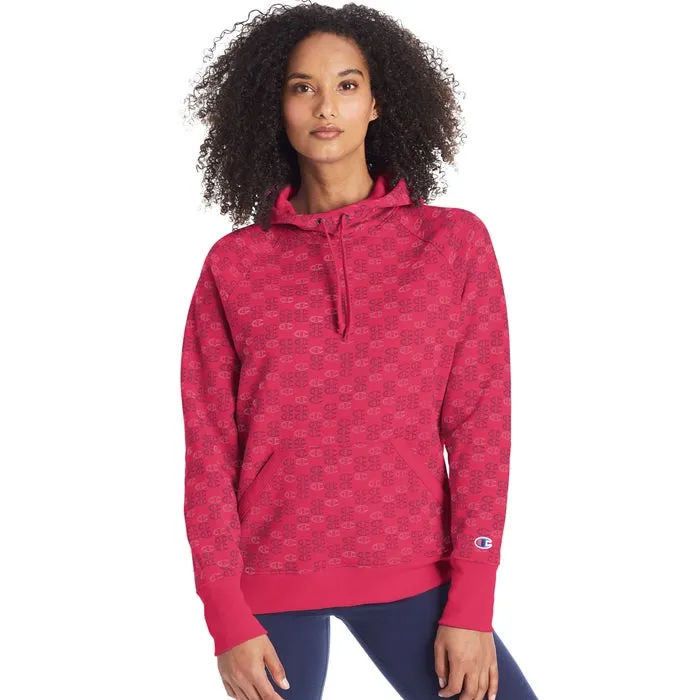 Champion W Powerblend Print Hoodie
