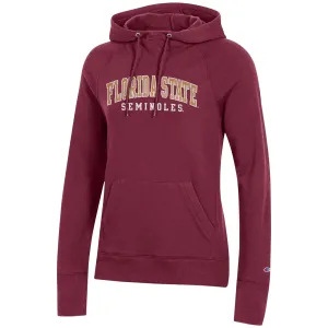 Champion Women's Florida State Seminoles Hooded University Fleece - Garnet Champion Clothing Women