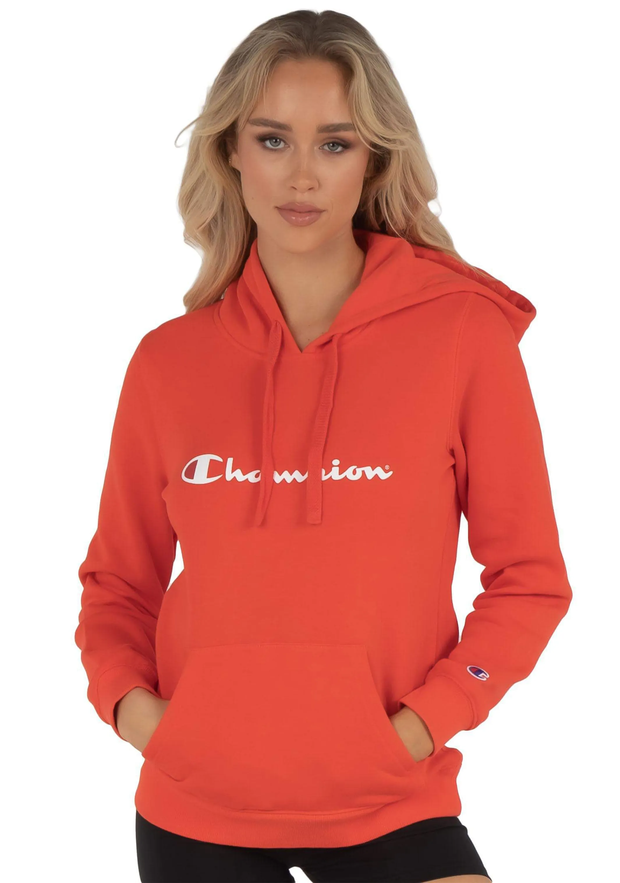 Champion Women’s Script Hoodie Red Sheeran