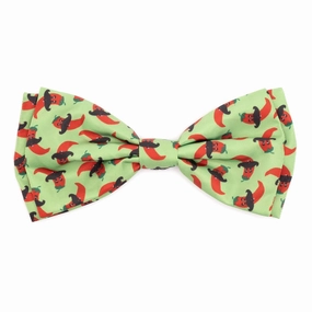 Chili Pepper Dog Bow Tie dog collar accessory,collar decor