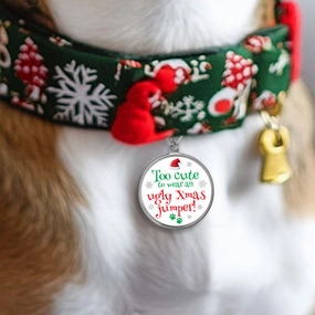 Christmas Keepsake Dog Tag poultry halters,bird leash