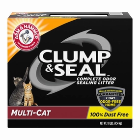 Clump & Seal Multi-Cat cat litter scoop,litter box tools