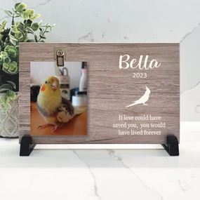 Cockatiel Memorial Gift - Cockatiel Memorial Frame show poultry,grooming poultry