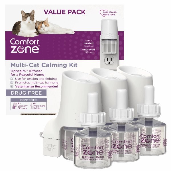Comfort Zone Multi-Cat Diffuser Kit