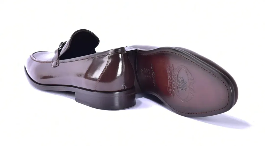 Corrente 6415 Calfskin slip-on Loafer  - Brown