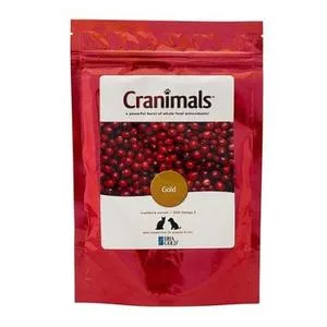 Cranimals Gold Cranberry Extract & DHA Omega 3 for Pets cat vitamins, cat immune support