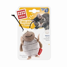 Cricket Melody Chaser w/ Motion Activated Sound Chip (cricket sound) cat toy set,cat teaser