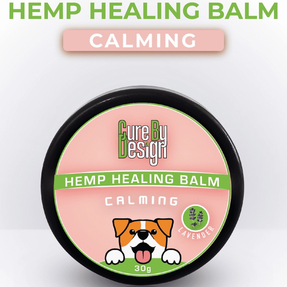 Cure By Design Hemp Healing Balm for Dogs and Cats (Calming) (30g) Special Offer