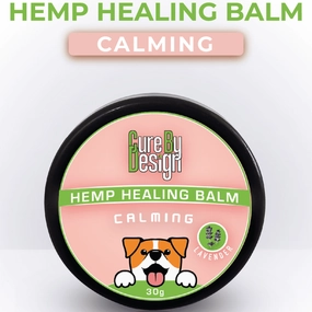 Cure By Design Hemp Healing Balm for Dogs and Cats (Calming) (30g) Special Offer