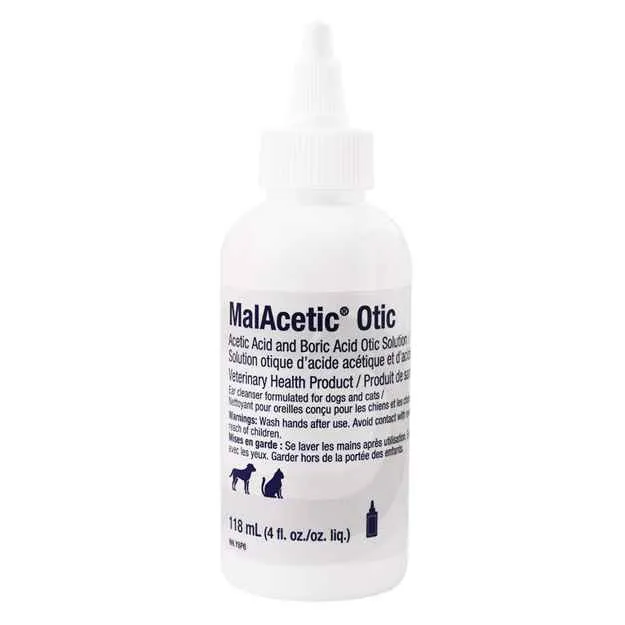 Dechra MalAcetic Otic Ear Solution cat vitamins, cat immune support