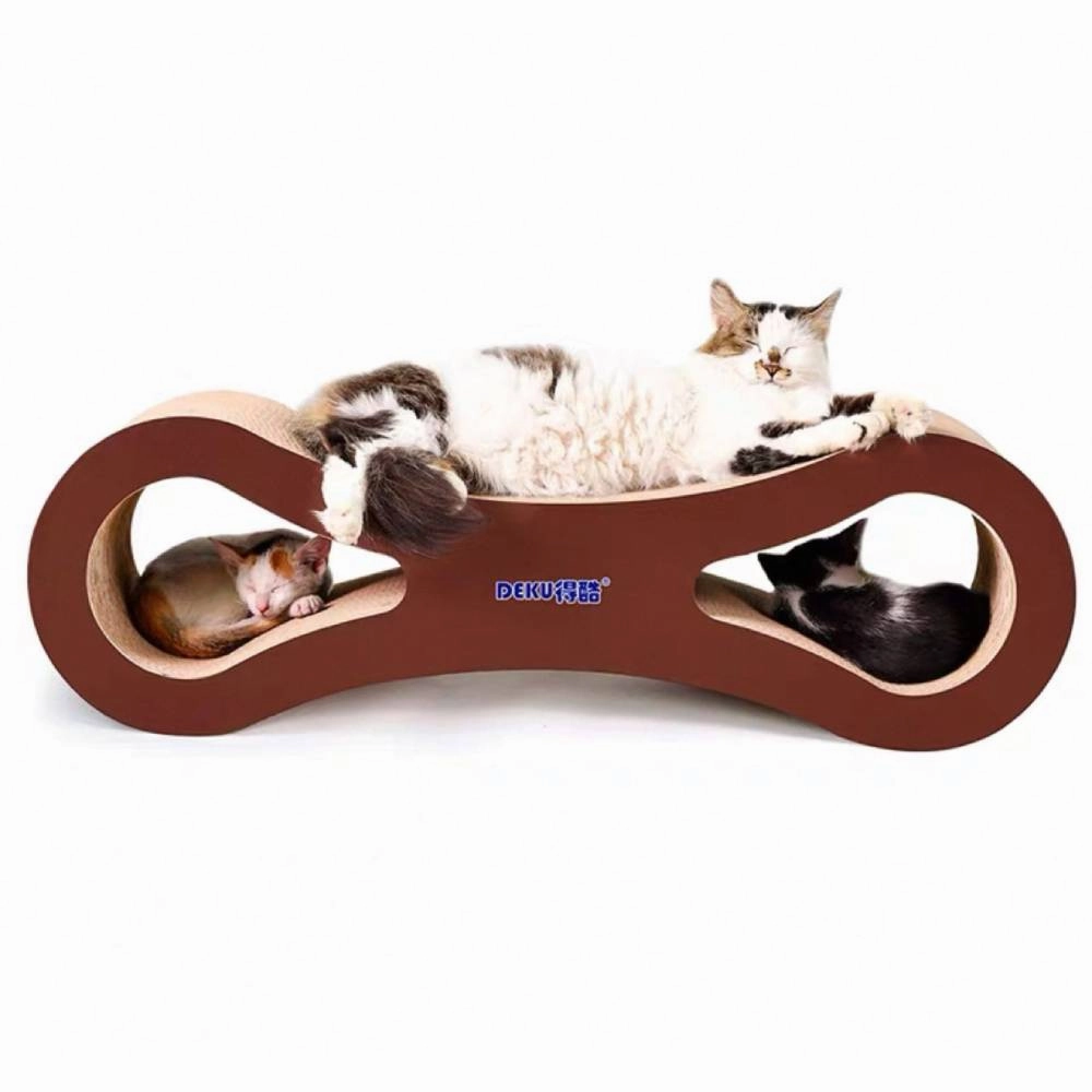 Deku Cat Scratcher 8-Shaped Large 864mm x 260mm x 266mm cat collar set,pet leash set