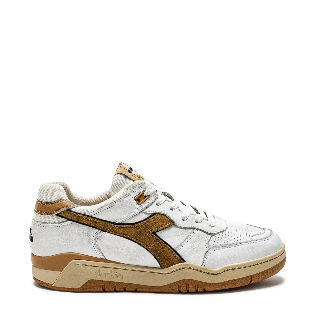 Diadora B.560 Used Trainer White / Beige Doe Shoes Diadora