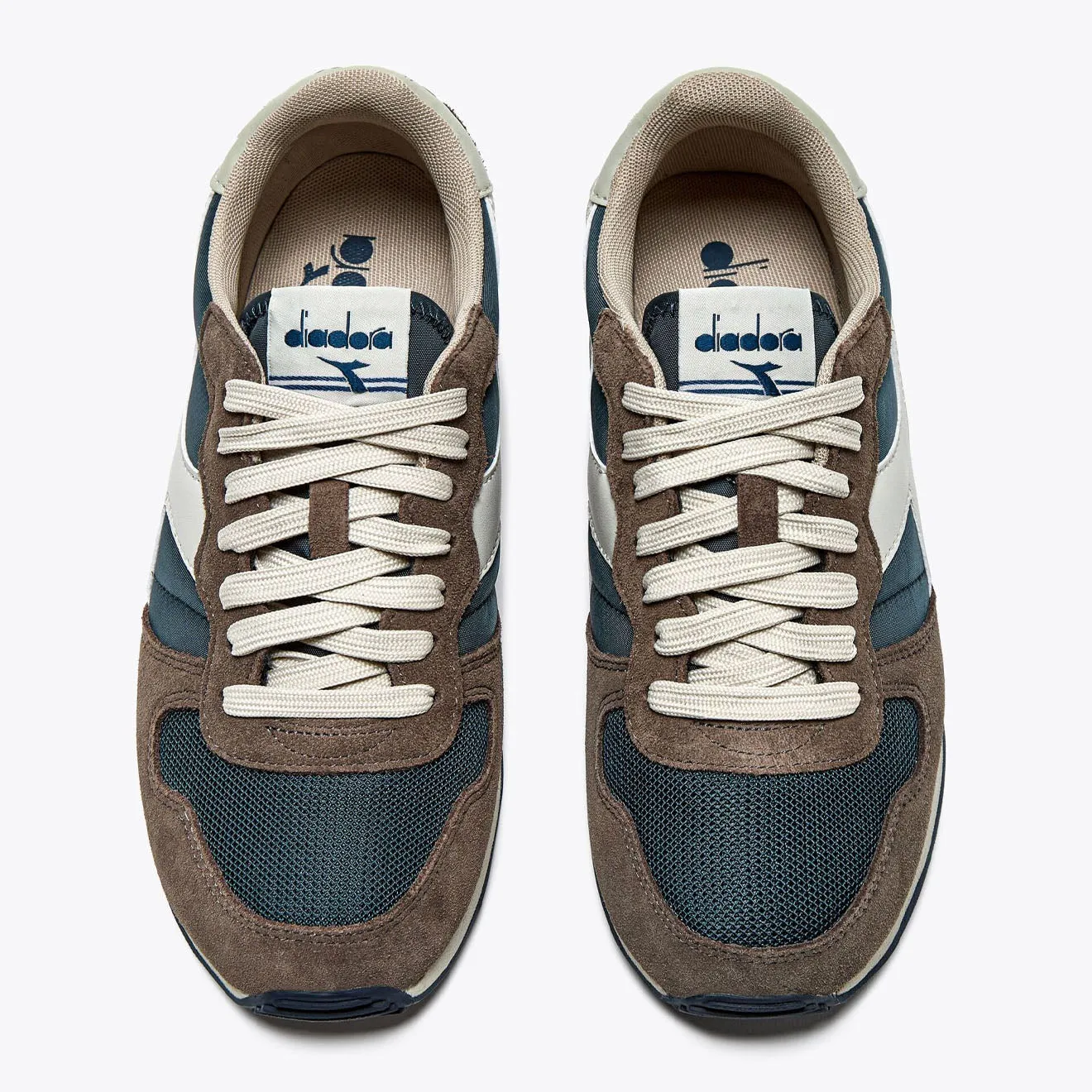 Diadora Camaro Trainer Insignia Blue / Gray Pelican Shoes Diadora