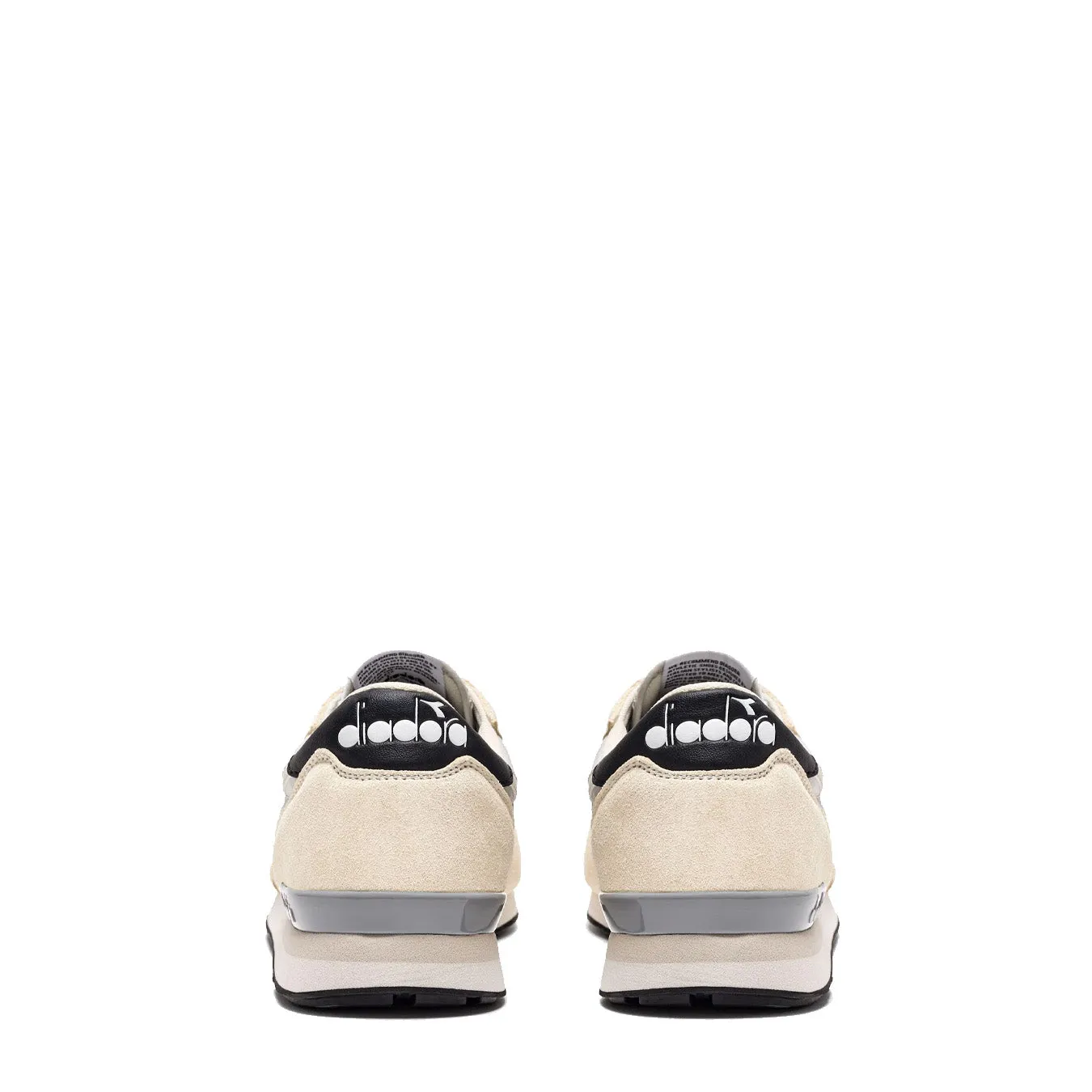 Diadora Women's Camaro Trainers Crystal Grey / Ivory Shoes Diadora