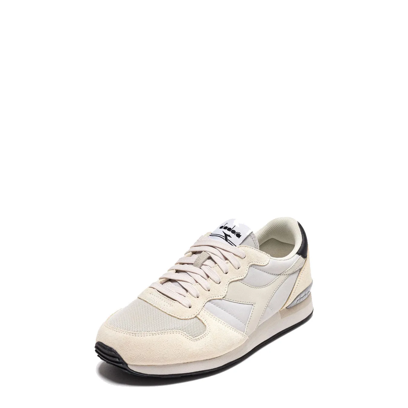 Diadora Women's Camaro Trainers Crystal Grey / Ivory Shoes Diadora