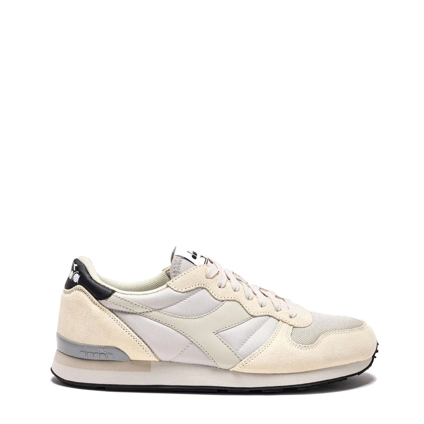 Diadora Women's Camaro Trainers Crystal Grey / Ivory Shoes Diadora