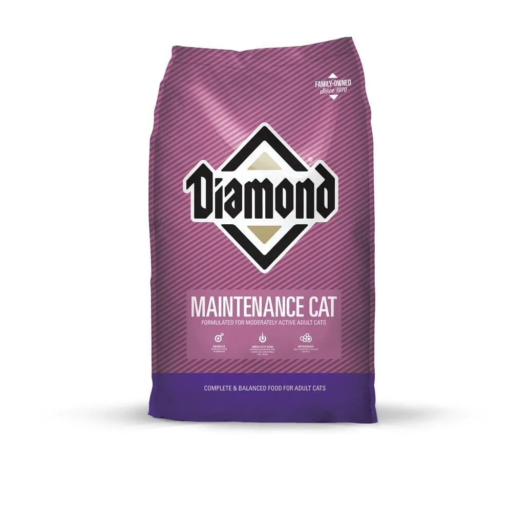 Diamond Maintenance Dry Cat Food indoor dry cat food, healthy cat kibble
