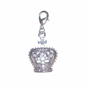 Diana Crown Dog Collar Charm dog collar charm,pet tag