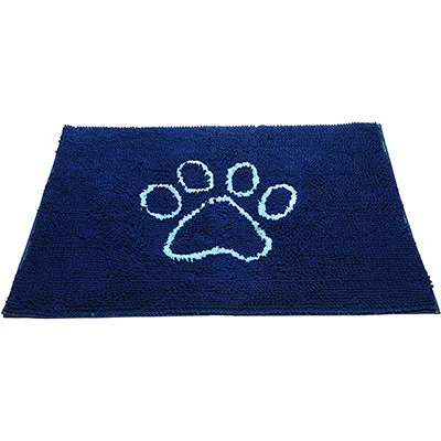Dog Gone Smart Dirty Dog Doormats Bermuda Blue cat essentials, basic cat supplies