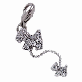 Dog And Puppy Clear Dog Collar Charm dog collar charm,pet tag