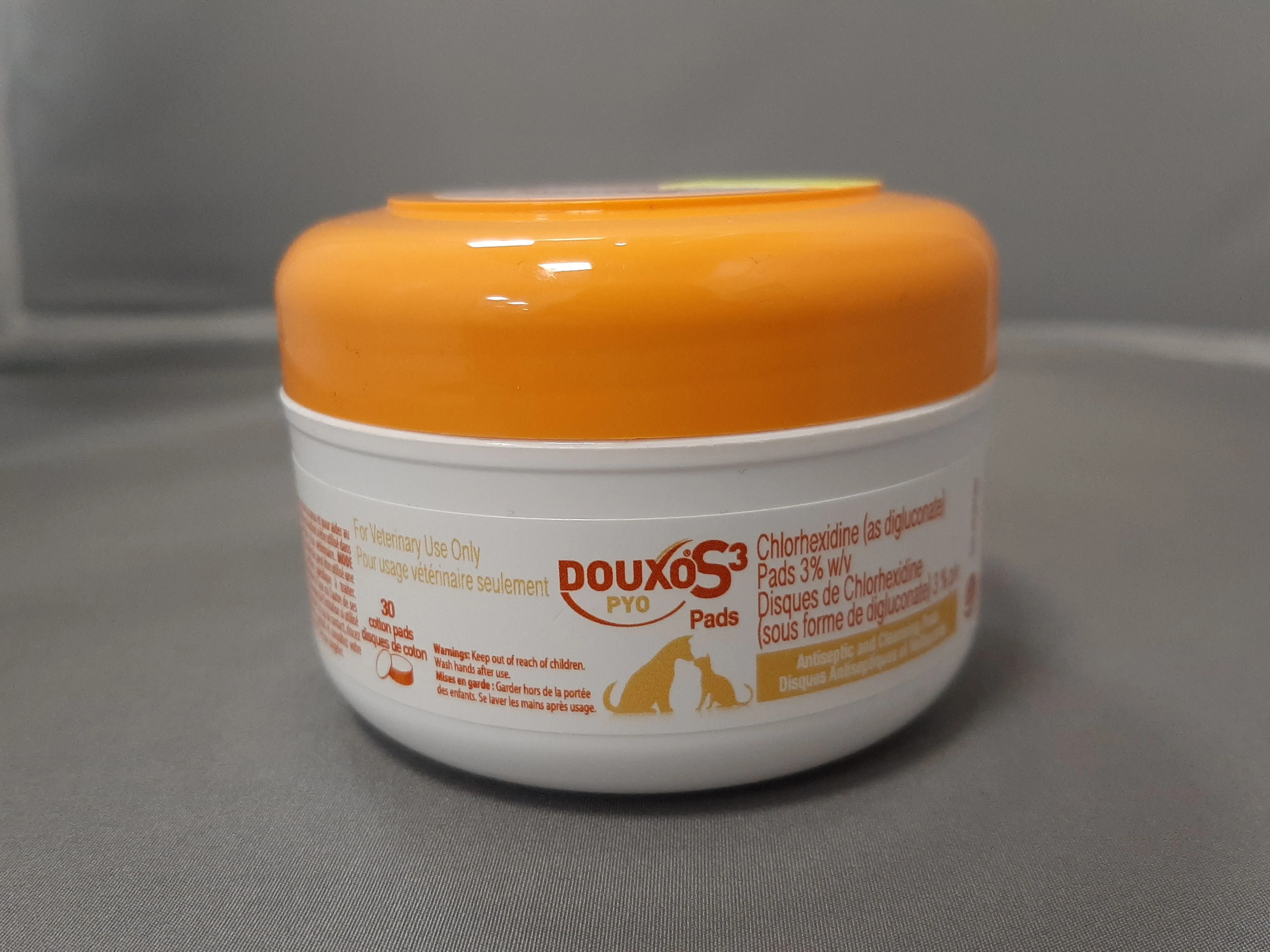 DOUXO S3 PYO Pads (30 cotton pads) cat vitamins, cat immune support