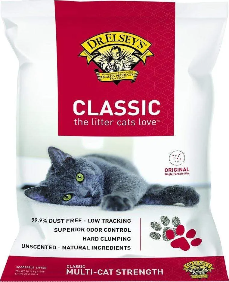 Dr. Elsey's Precious Cat Classic Litter clumping litter for cats, natural cat litter