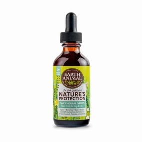 Earth Animal Nature's Protection Flea & Tick Herbal Daily Herbal Drops for Dogs and Cats multivitamin for cats, daily cat supplements