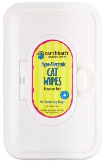 Earthbath Cat Wipes Fragrance Free adult cat food, best cat food for adults