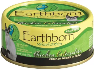 Earthborn Holistic Chicken Catcciatori Grain Free Single Canned Cat Food wet cat food, canned cat food