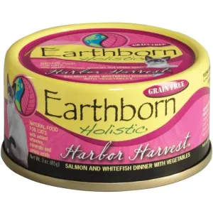 Earthborn Holistic Harbor Harvest Grain Free Canned Cat Food wet cat food, canned cat food