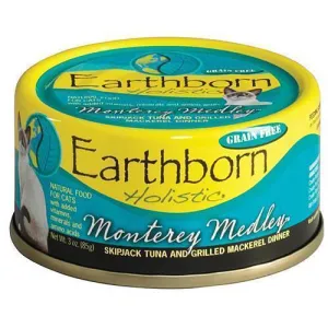 Earthborn Holistic Monterey Medley Grain Free Single Canned Cat Food healthy cat food, premium dry cat food
