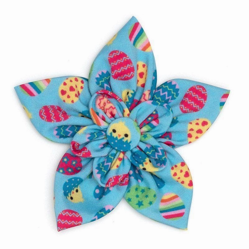 Easter Eggs Dog Collar Flower dog collar accessory,collar decor