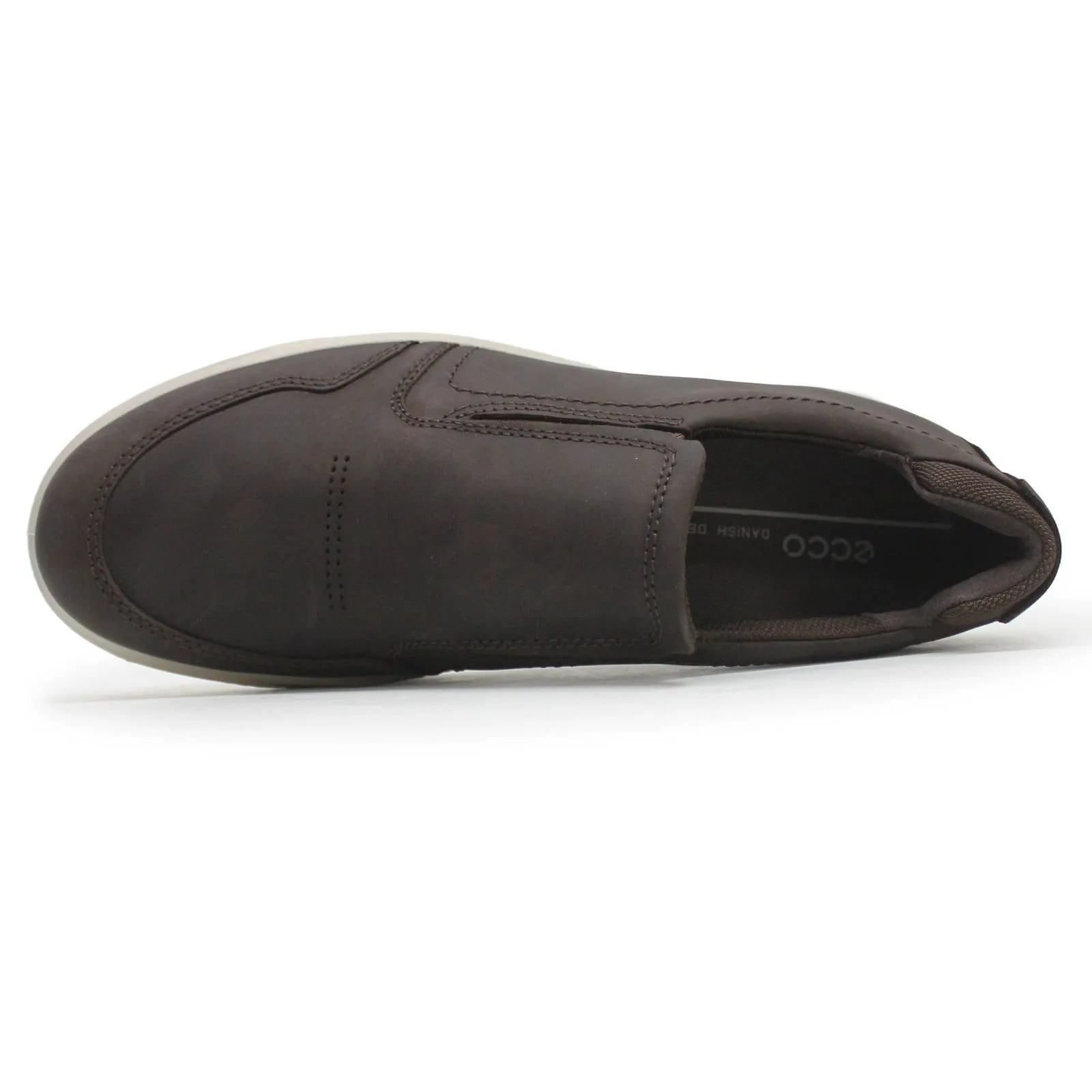 Ecco Byway 501614 Nubuck Leather Men's Slip On Shoes ecco Shoes