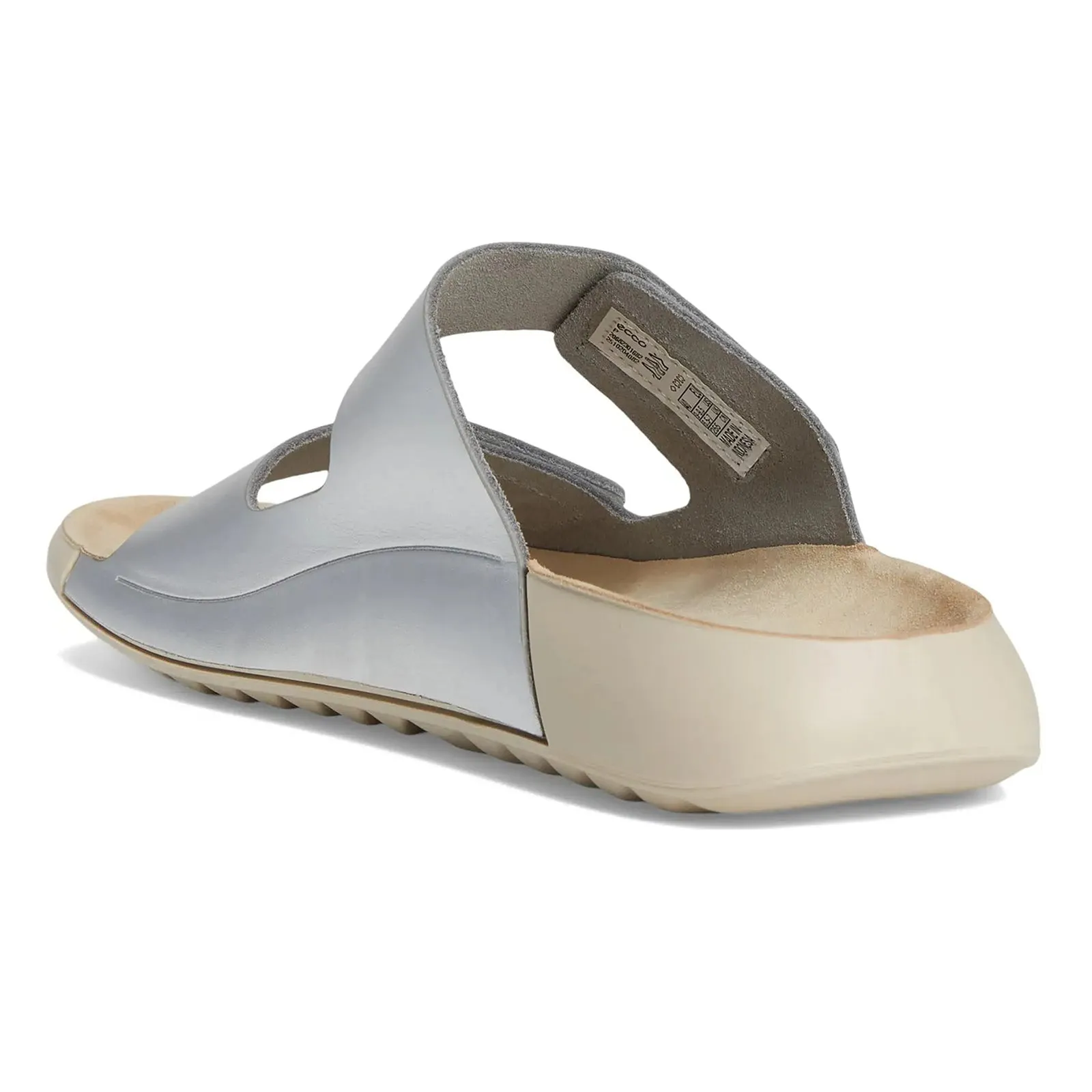 Ecco Cozmo Soft Full Grain Leather Women's Slide Sandals ecco Shoes