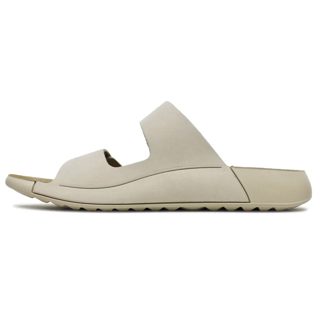Ecco Cozmo Soft Full Grain Leather Women's Slide Sandals ecco Shoes