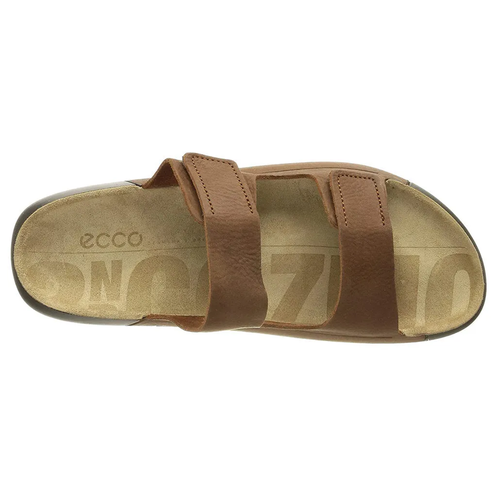 Ecco Cozmo Soft Full Grain Leather Women's Slide Sandals ecco Shoes