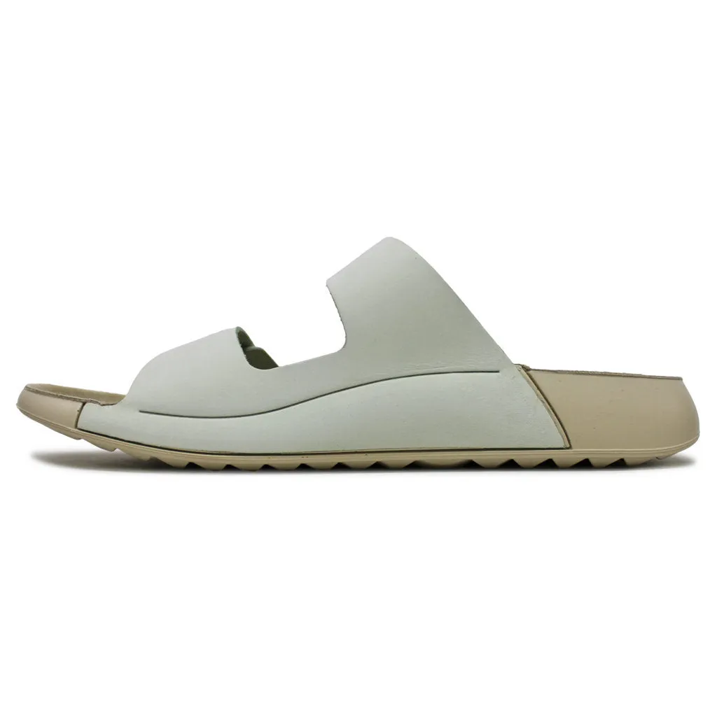 Ecco Cozmo Soft Full Grain Leather Women's Slide Sandals ecco Shoes