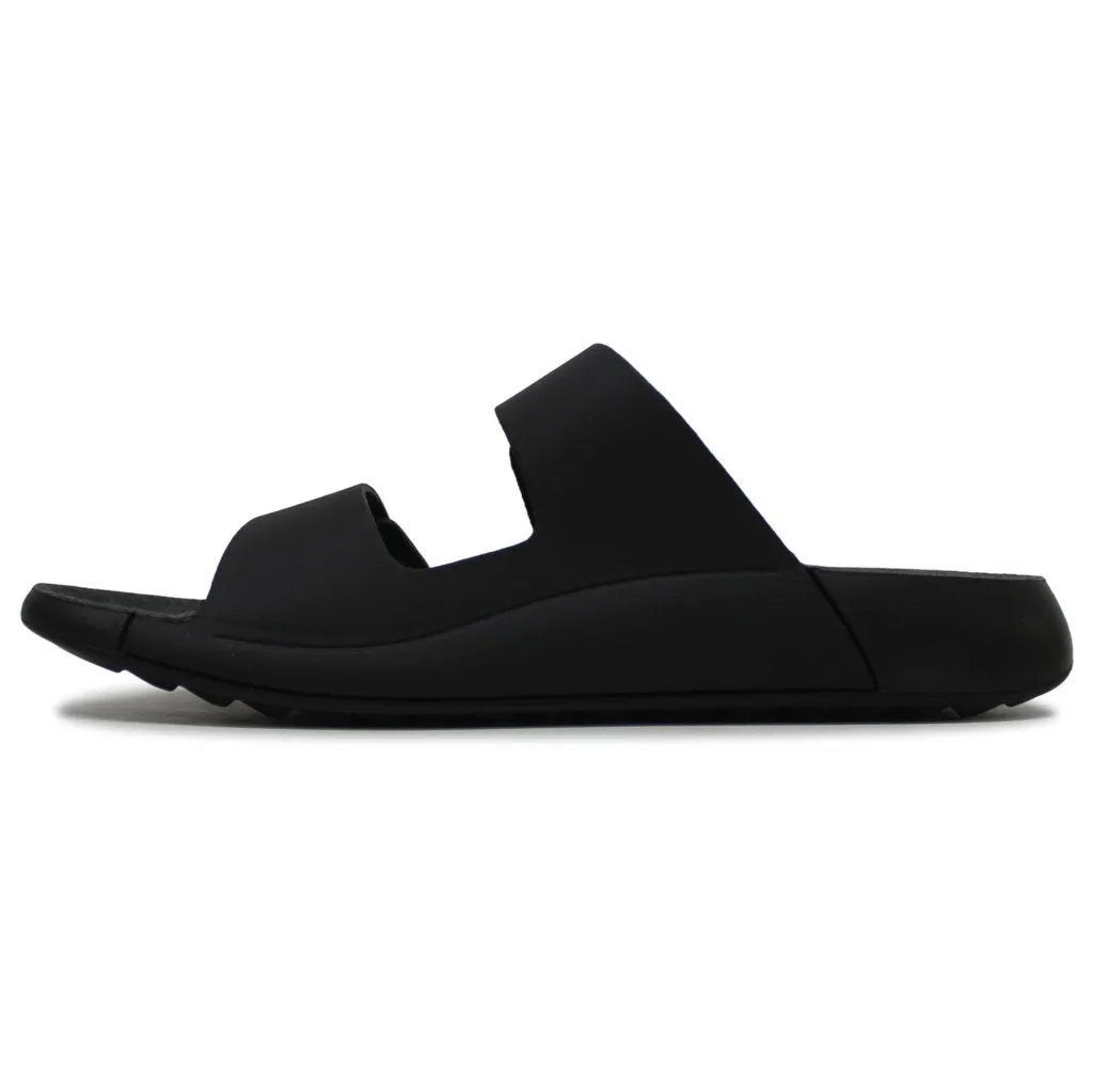 Ecco Cozmo Soft Full Grain Leather Women's Slide Sandals ecco Shoes