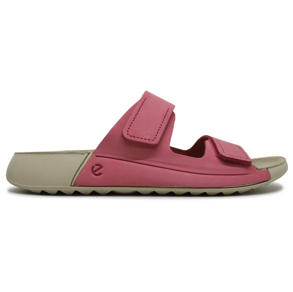 Ecco Cozmo Soft Full Grain Leather Women's Slide Sandals ecco Shoes