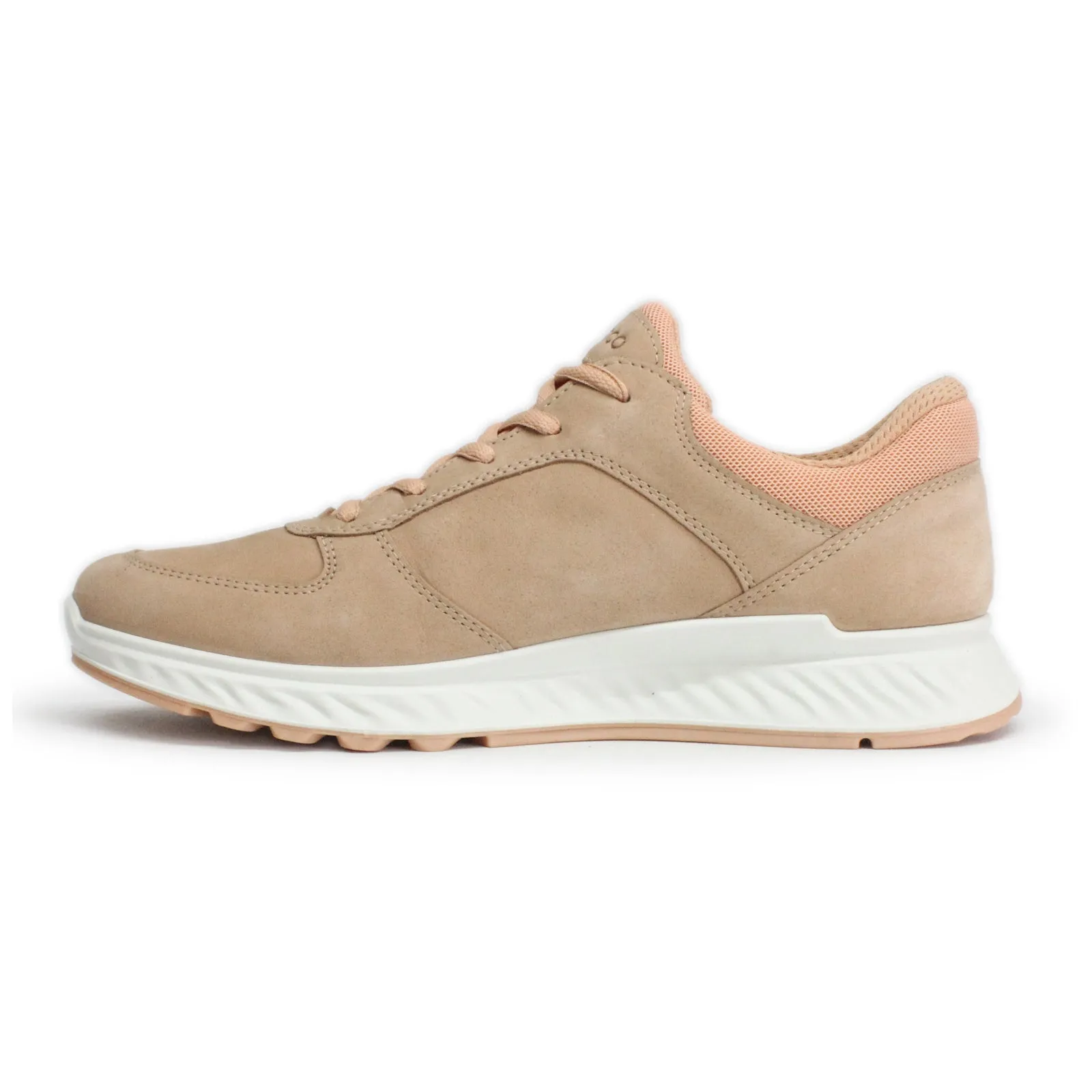Ecco Exostride Nubuck Leather Women's Low Top Trainers ecco Shoes