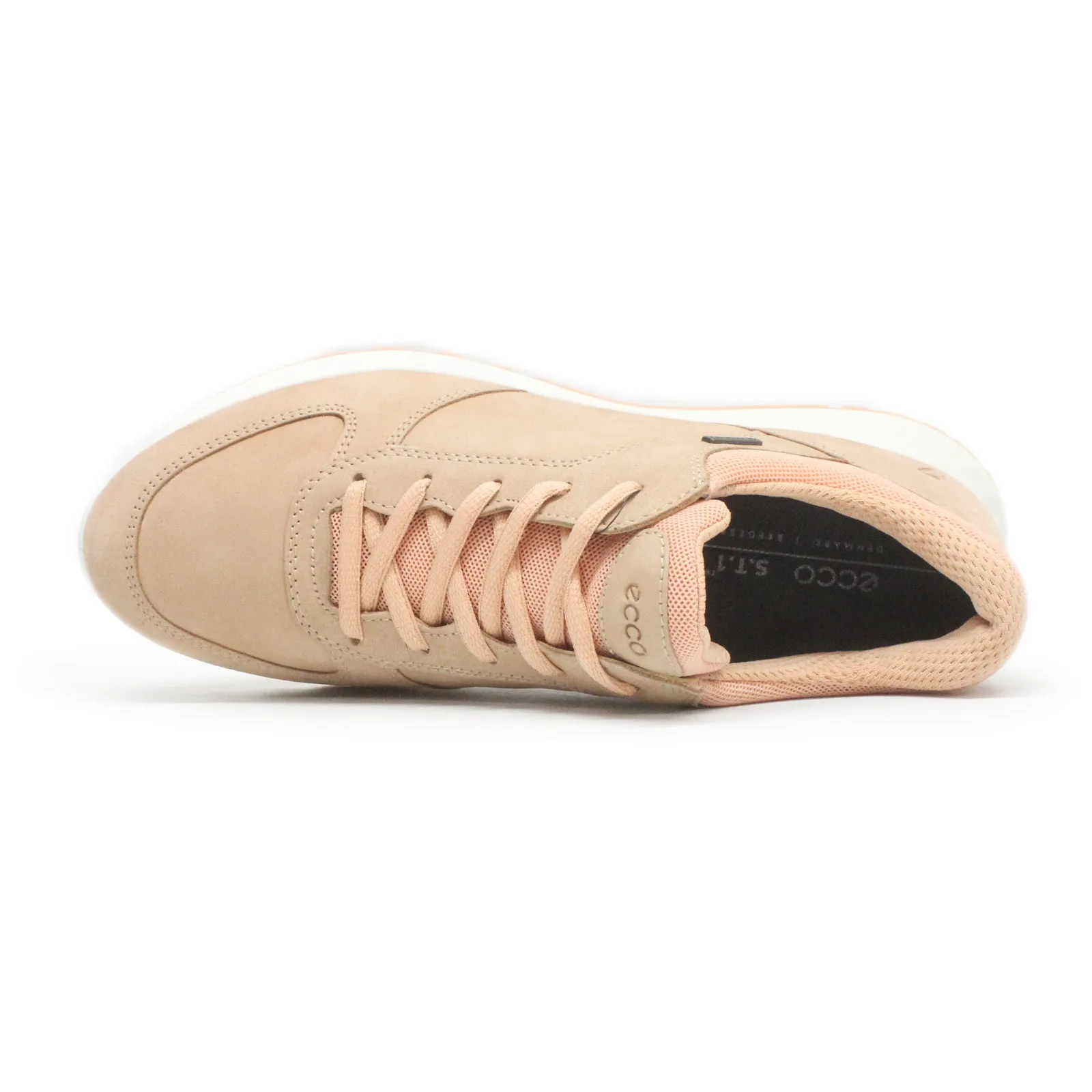 Ecco Exostride Nubuck Leather Women's Low Top Trainers ecco Shoes