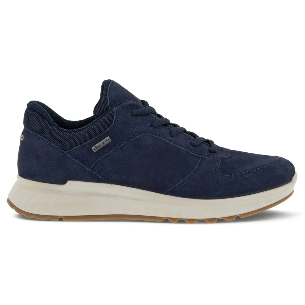 Ecco Exostride Nubuck Leather Women's Low Top Trainers ecco Shoes