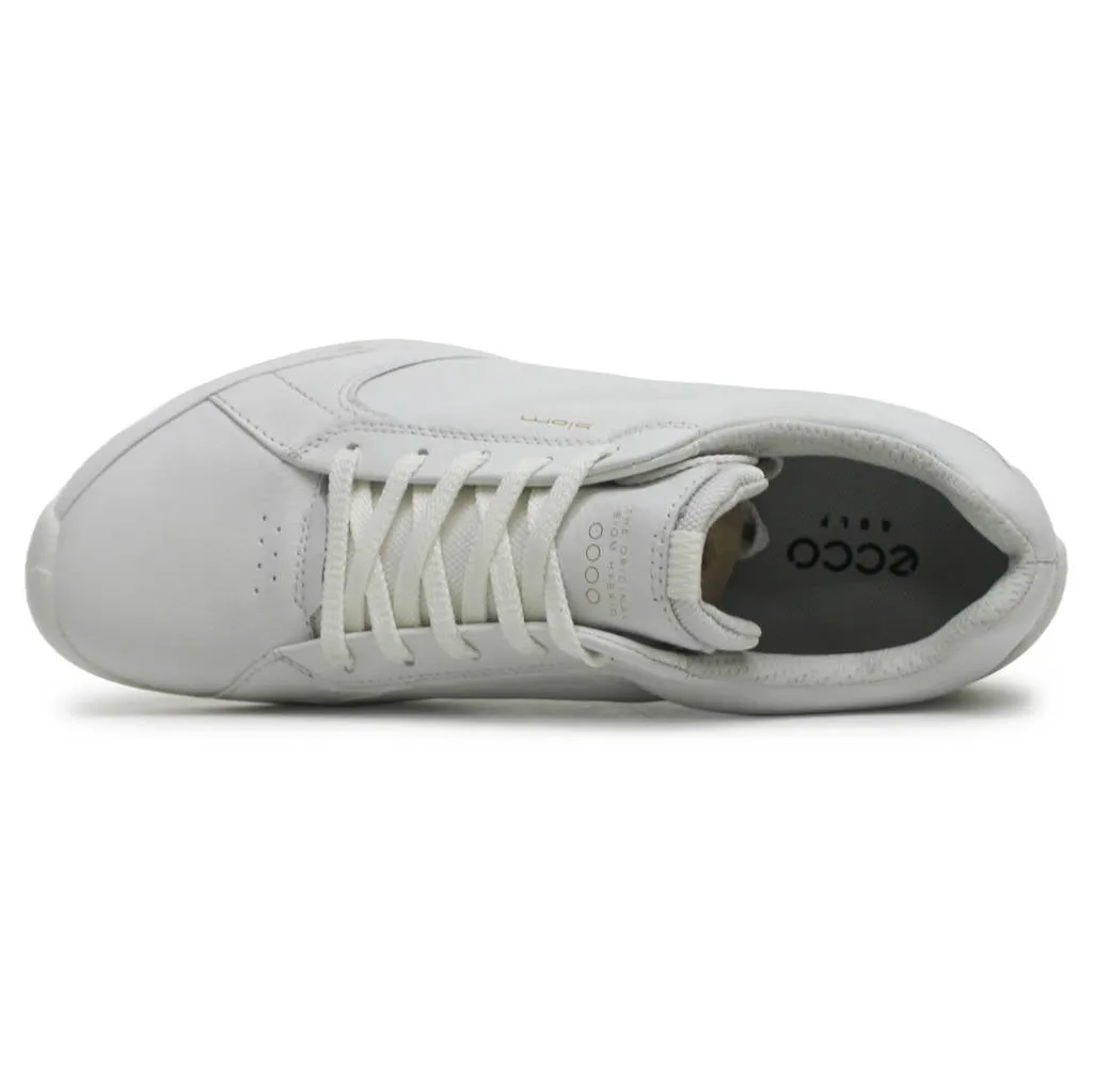 Ecco Golf Biom Hybrid Leather Women's Low Top Trainers ecco Shoes