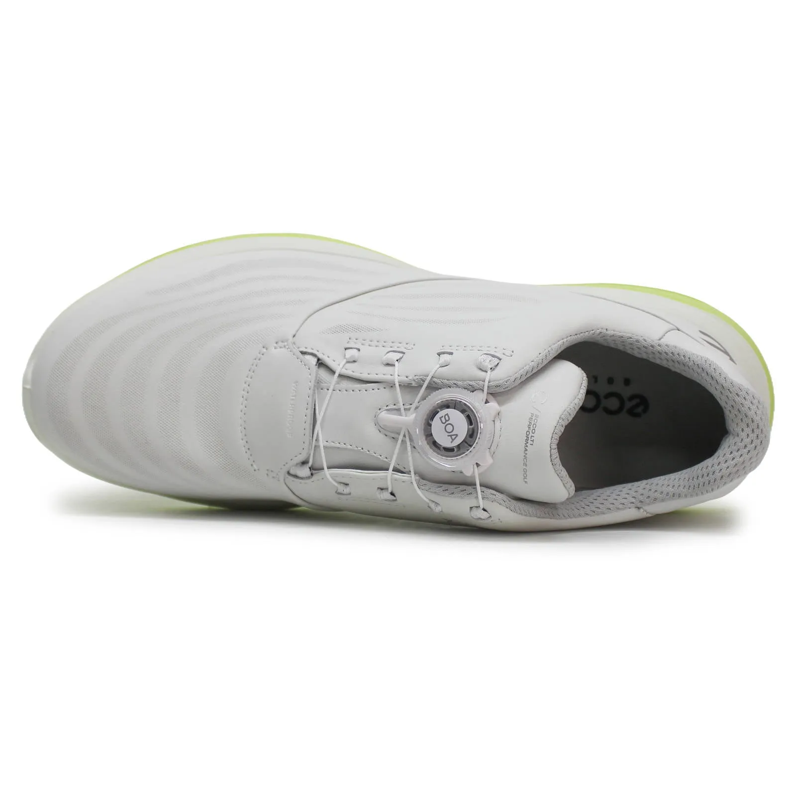 Ecco Golf LT1 132274 Leather Men's Low Top Trainers ecco Shoes