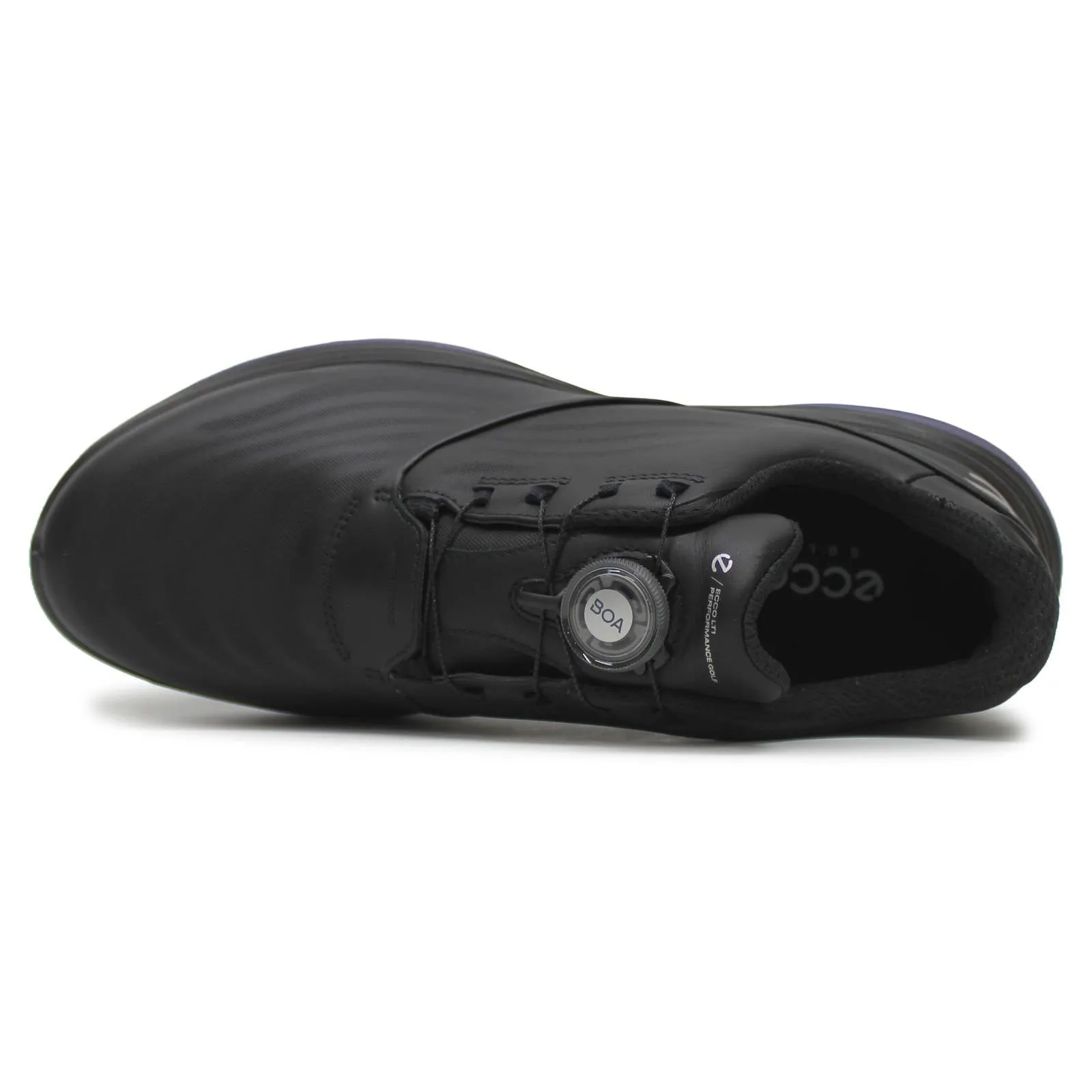 Ecco Golf LT1 132274 Leather Men's Low Top Trainers ecco Shoes