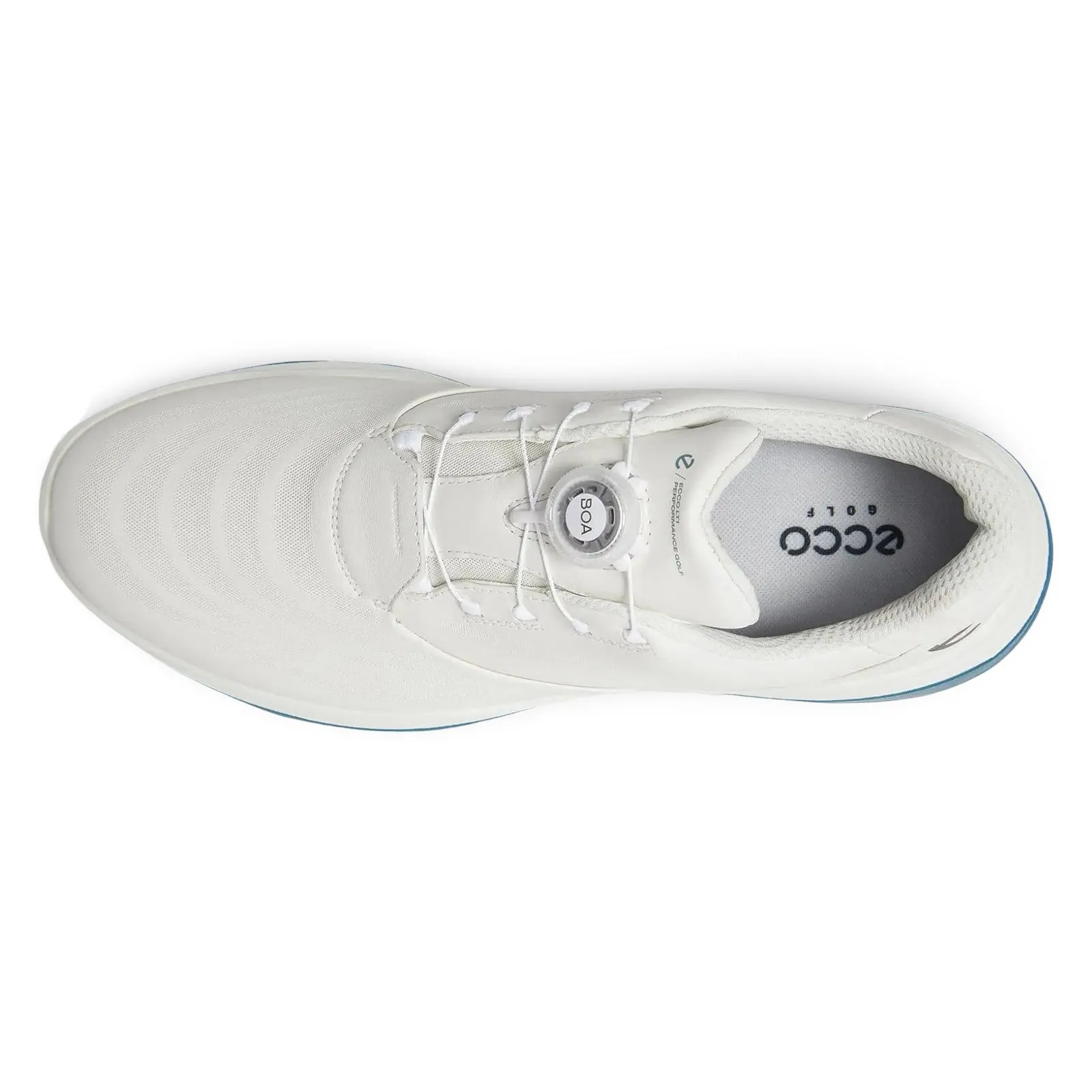 Ecco Golf LT1 132274 Leather Men's Low Top Trainers ecco Shoes