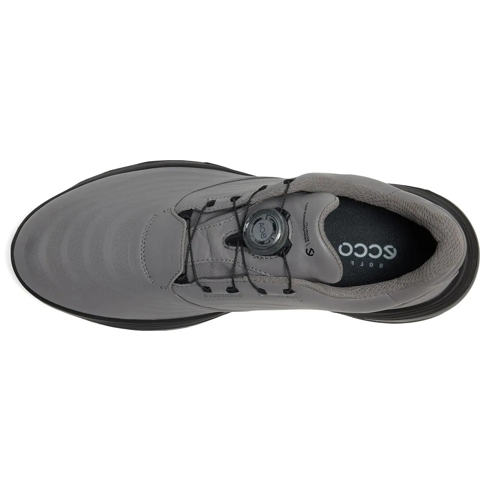 Ecco Golf LT1 132274 Leather Men's Low Top Trainers ecco Shoes