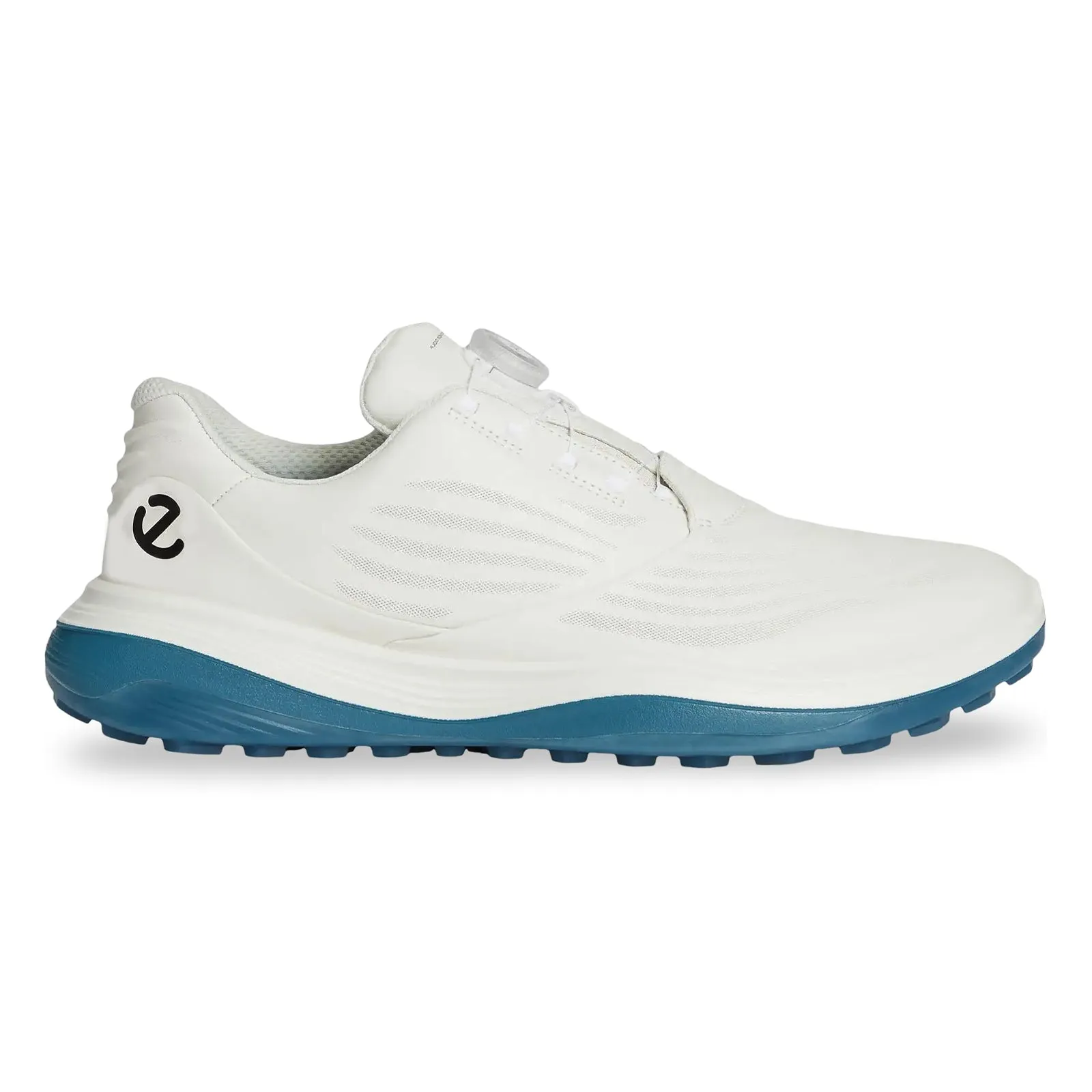 Ecco Golf LT1 132274 Leather Men's Low Top Trainers ecco Shoes