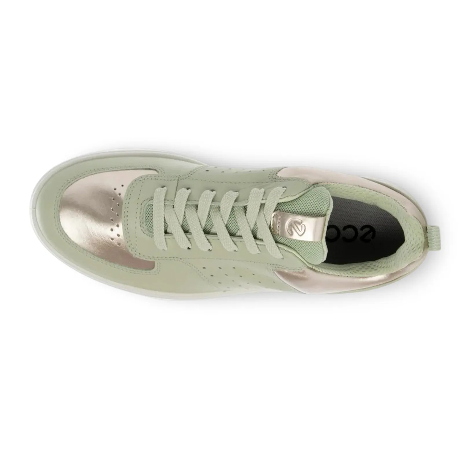 Ecco Golf Street 720 Full Grain Leather Women's Fashion Trainers ecco Shoes