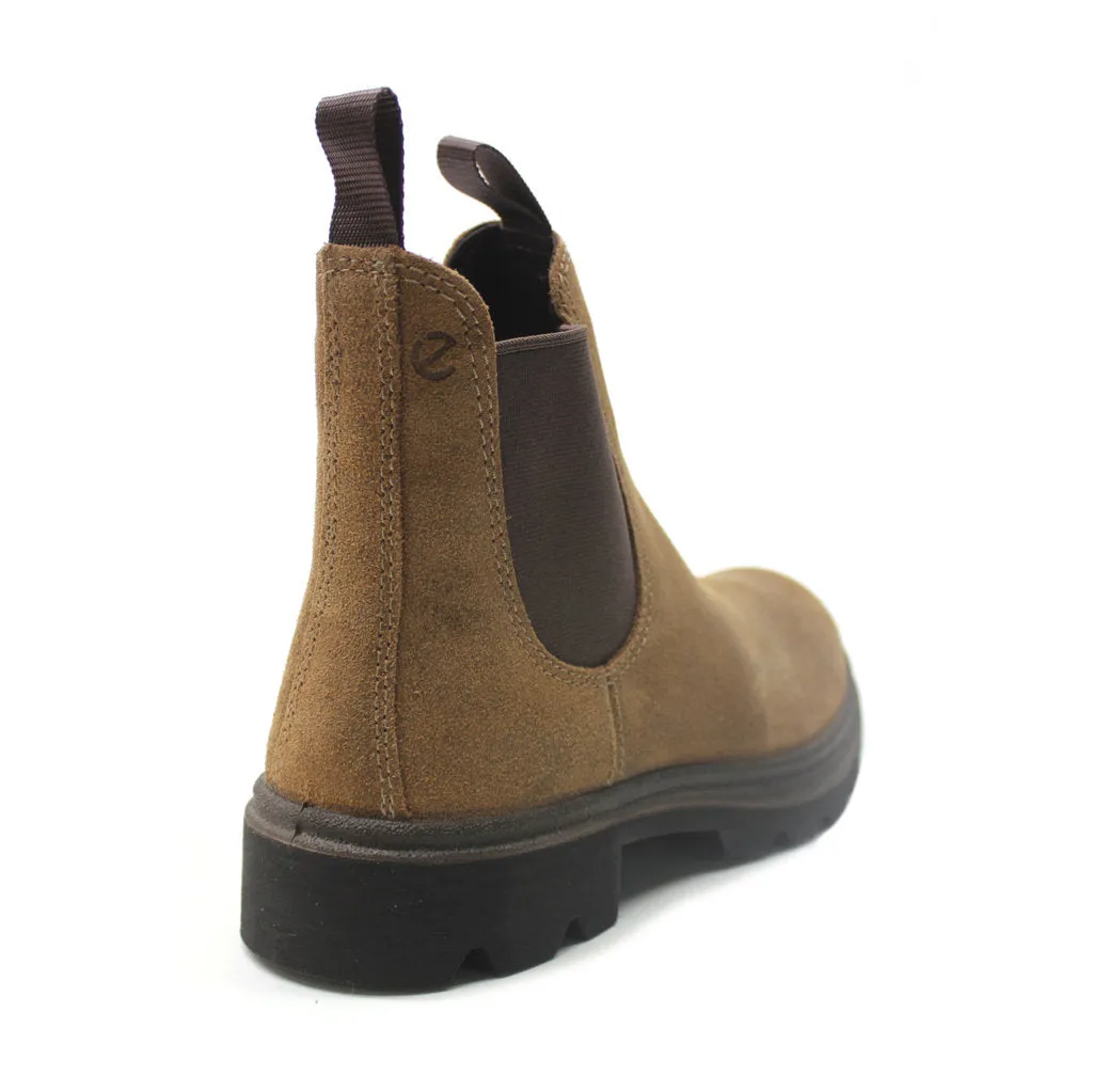 Ecco Grainer Suede Leather Women's Chelsea Boots ecco Shoes